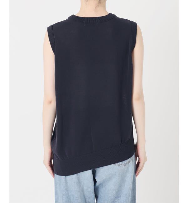 IENA「《一部店舗限定》Maison IENA アシンメトリーノースリーブ」|ニット・セーター|