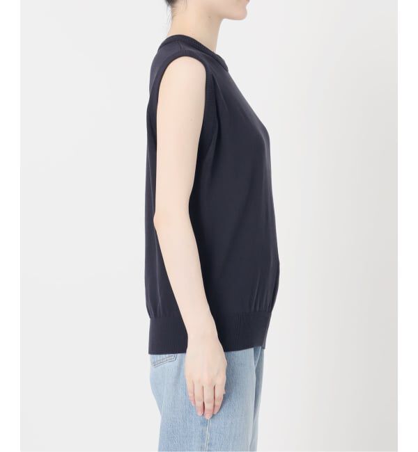 IENA「《一部店舗限定》Maison IENA アシンメトリーノースリーブ」|ニット・セーター|