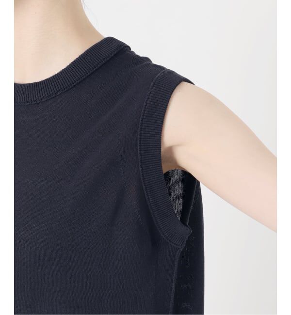 IENA「《一部店舗限定》Maison IENA アシンメトリーノースリーブ」|ニット・セーター|