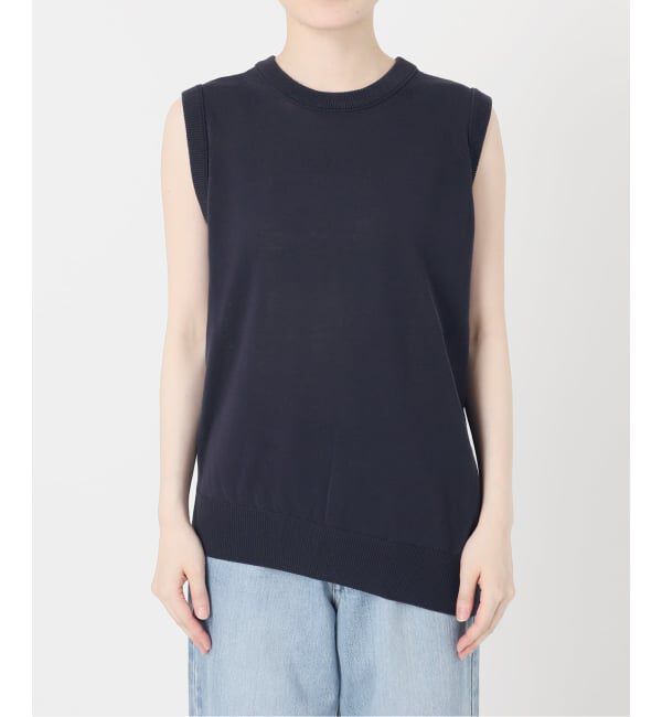 IENA「《一部店舗限定》Maison IENA アシンメトリーノースリーブ」|ニット・セーター|
