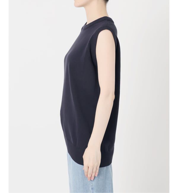 IENA「《一部店舗限定》Maison IENA アシンメトリーノースリーブ」|ニット・セーター|