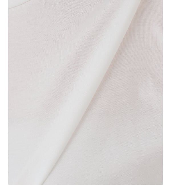 IENA「《手洗い可能》袖ギャザーフリルカットソー」|Tシャツ・カットソー|