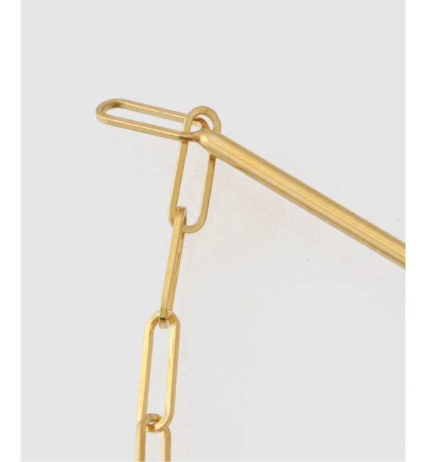 IENA「wePERM/ウィパーマ SEWING CHAIN BROOCH ブローチ WSO-004SGP」|その他|