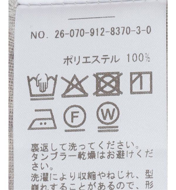 SLOBE IENA「シアーパウダーテレコラグランプルオーバー」|Tシャツ・カットソー|