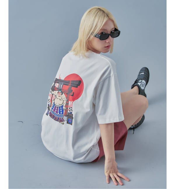 Paris Saint-Germain「【NAO YOSHIHARA ｘ PSG】 RIKISHI GRAPHIC TEE」|Tシャツ・カットソー|