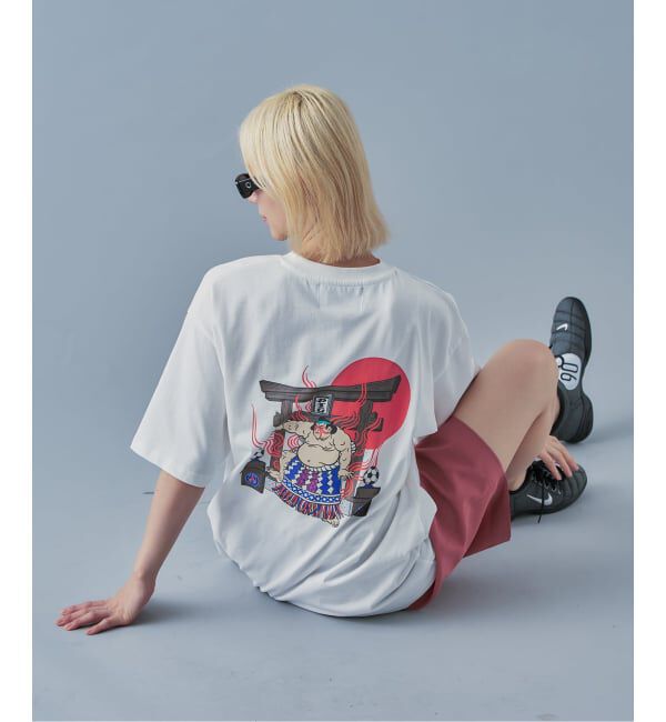Paris Saint-Germain「【NAO YOSHIHARA ｘ PSG】 RIKISHI GRAPHIC TEE」|Tシャツ・カットソー|