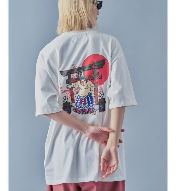 Paris Saint-Germain「【NAO YOSHIHARA ｘ PSG】 RIKISHI GRAPHIC TEE」|Tシャツ・カットソー|
