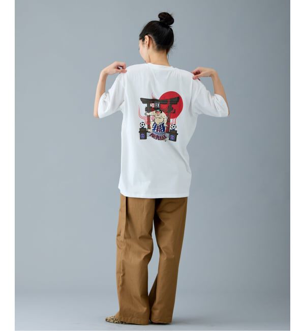 Paris Saint-Germain「【NAO YOSHIHARA ｘ PSG】 RIKISHI GRAPHIC TEE」|Tシャツ・カットソー|