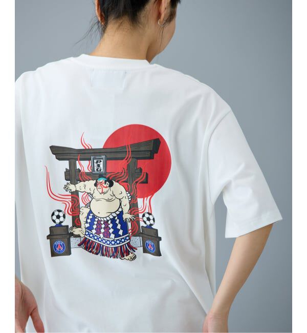 Paris Saint-Germain「【NAO YOSHIHARA ｘ PSG】 RIKISHI GRAPHIC TEE」|Tシャツ・カットソー|