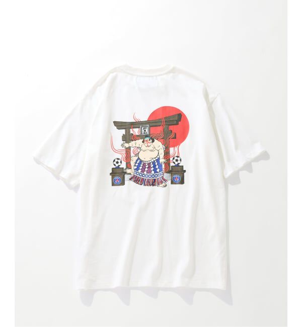 Paris Saint-Germain「【NAO YOSHIHARA ｘ PSG】 RIKISHI GRAPHIC TEE」|Tシャツ・カットソー|