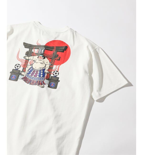 Paris Saint-Germain「【NAO YOSHIHARA ｘ PSG】 RIKISHI GRAPHIC TEE」|Tシャツ・カットソー|