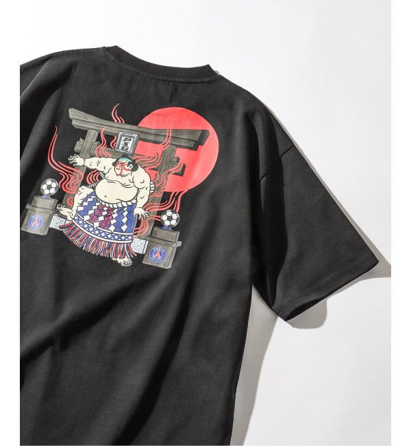 Paris Saint-Germain「【NAO YOSHIHARA ｘ PSG】 RIKISHI GRAPHIC TEE」|Tシャツ・カットソー|