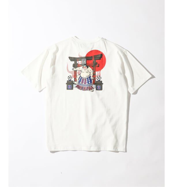 Paris Saint-Germain「【NAO YOSHIHARA ｘ PSG】 RIKISHI GRAPHIC TEE」|Tシャツ・カットソー|