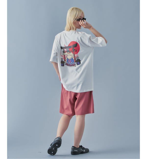 Paris Saint-Germain「【NAO YOSHIHARA ｘ PSG】 RIKISHI GRAPHIC TEE」|Tシャツ・カットソー|