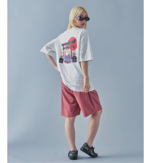 Paris Saint-Germain「【NAO YOSHIHARA ｘ PSG】 RIKISHI GRAPHIC TEE」|Tシャツ・カットソー|