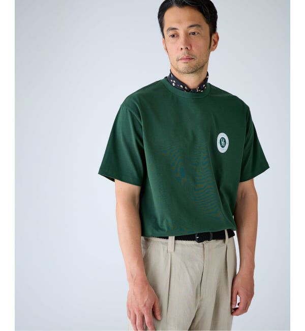 EDIFICE「LES DEUX MAGOTS (ドゥマゴ) レタリング Tシャツ」|Tシャツ・カットソー|