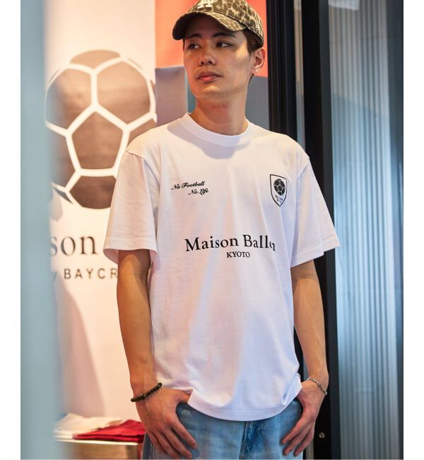 417 EDIFICE「MAISON BALLON Tシャツ」|Tシャツ・カットソー|ホワイト