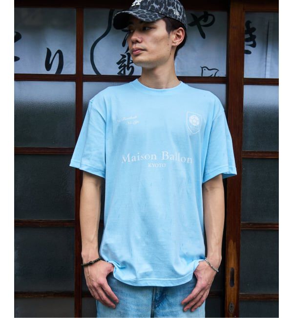 417 EDIFICE「MAISON BALLON Tシャツ」|Tシャツ・カットソー|ブルー