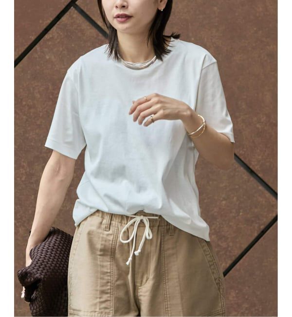 JOURNAL STANDARD「《追加4》汗ジミ防止ナノシアハーフスリーブT」|Tシャツ・カットソー|