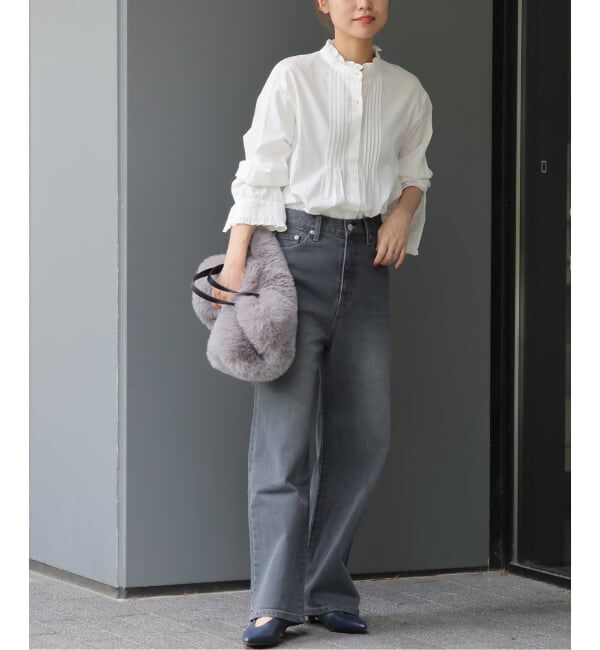 JOURNAL STANDARD relume「《WEB限定追加》コットンブロードフリルブラウス」|シャツ・ブラウス|