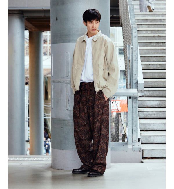 JOURNAL STANDARD「RIRANCHA / リランチェ ブッチャー 総柄 オーバー パンツ」|その他|