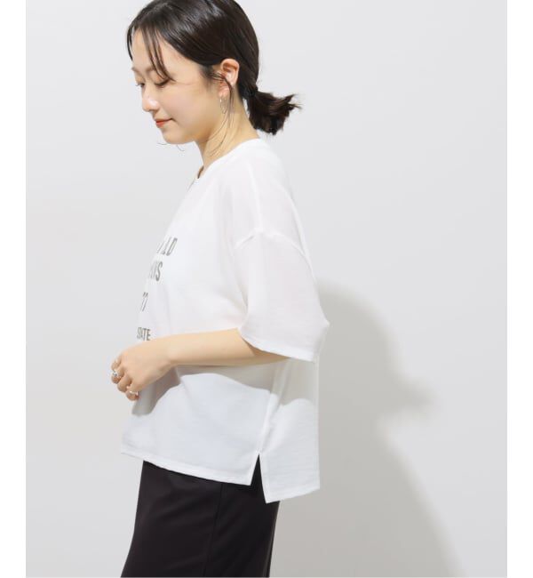 JOURNAL STANDARD relume「2WAYジョーゼットロゴTEE」|Tシャツ・カットソー|