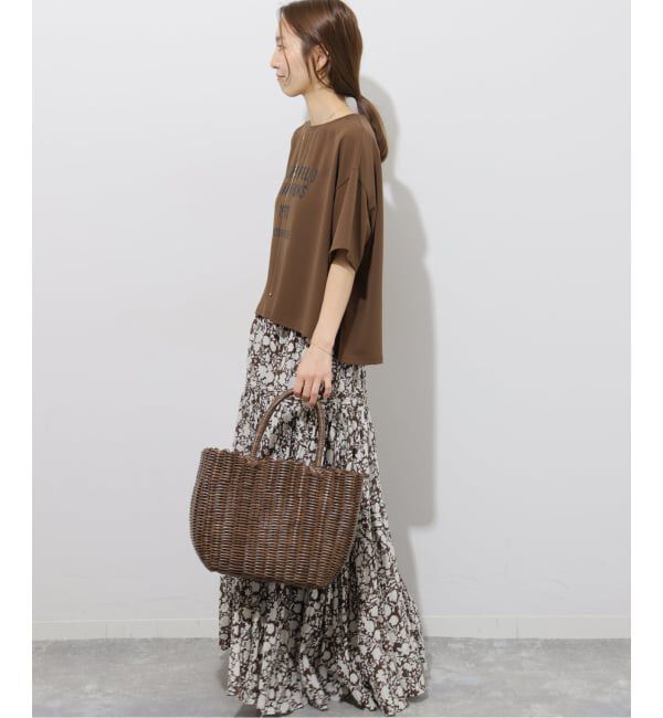 JOURNAL STANDARD relume「2WAYジョーゼットロゴTEE」|Tシャツ・カットソー|