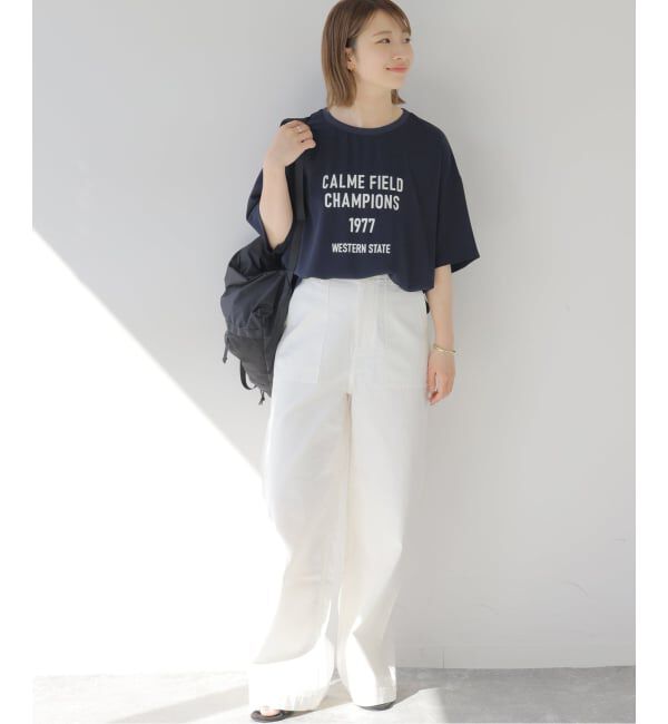 JOURNAL STANDARD relume「2WAYジョーゼットロゴTEE」|Tシャツ・カットソー|