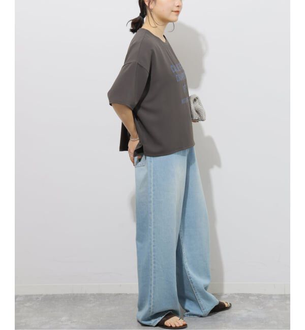 JOURNAL STANDARD relume「2WAYジョーゼットロゴTEE」|Tシャツ・カットソー|