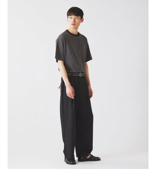 JOURNAL STANDARD relume「ドロップツイル 1タック &rdquo;レイジー&rdquo; ワイド イージースラックス」|スラックス|
