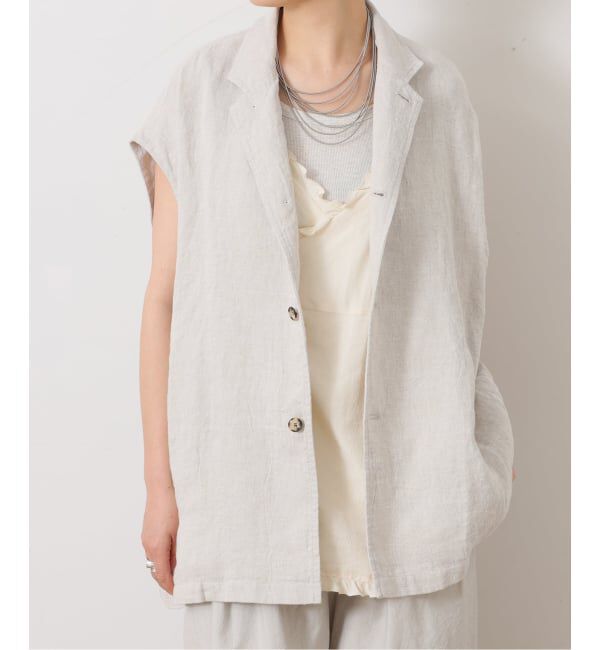 journal standard luxe「ヴィンテージローン フリルキャミブラウス」|シャツ・ブラウス|