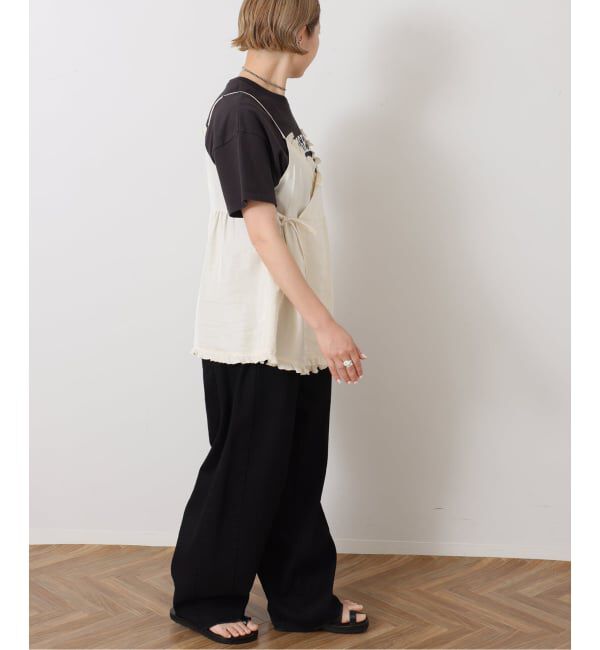 journal standard luxe「ヴィンテージローン フリルキャミブラウス」|シャツ・ブラウス|