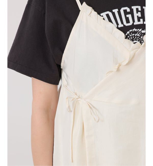 journal standard luxe「ヴィンテージローン フリルキャミブラウス」|シャツ・ブラウス|