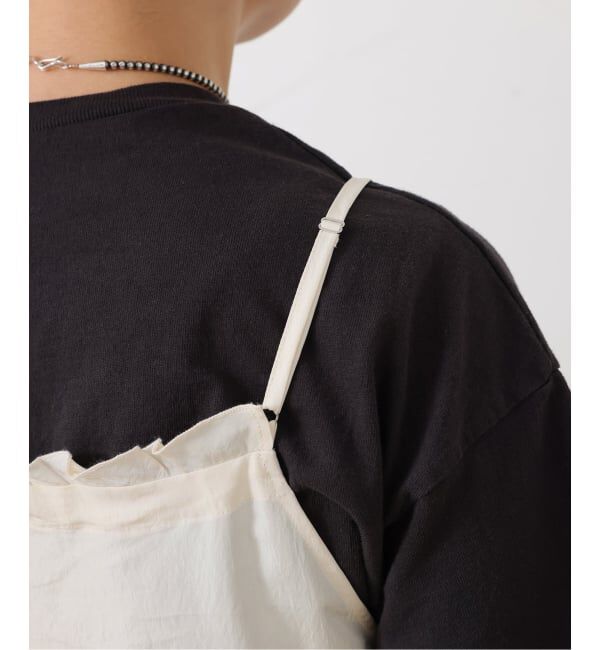 journal standard luxe「ヴィンテージローン フリルキャミブラウス」|シャツ・ブラウス|