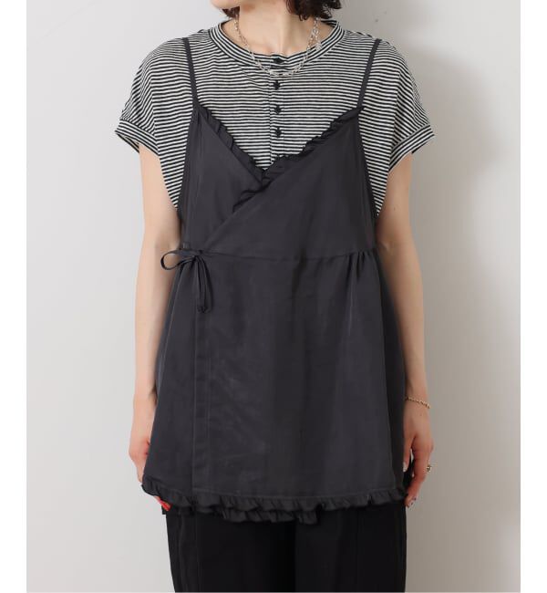 journal standard luxe「ヴィンテージローン フリルキャミブラウス」|シャツ・ブラウス|