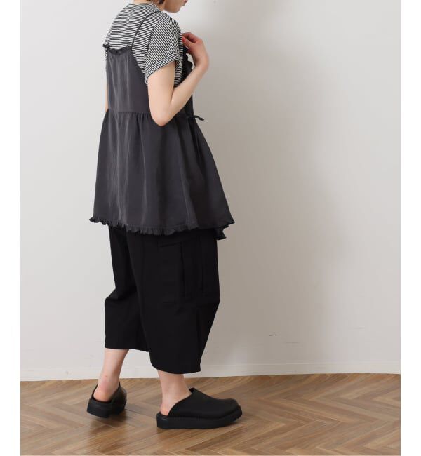 journal standard luxe「ヴィンテージローン フリルキャミブラウス」|シャツ・ブラウス|