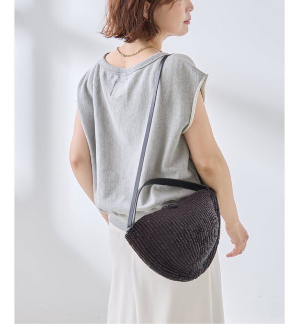 journal standard L'essage「裏毛ノースリーブ ロゴプルオーバー」|Tシャツ・カットソー|
