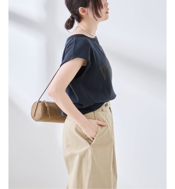 journal standard L'essage「裏毛ノースリーブ ロゴプルオーバー」|Tシャツ・カットソー|