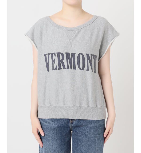 journal standard L'essage「裏毛ノースリーブ ロゴプルオーバー」|Tシャツ・カットソー|
