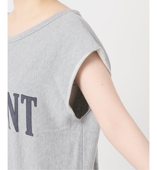 journal standard L'essage「裏毛ノースリーブ ロゴプルオーバー」|Tシャツ・カットソー|
