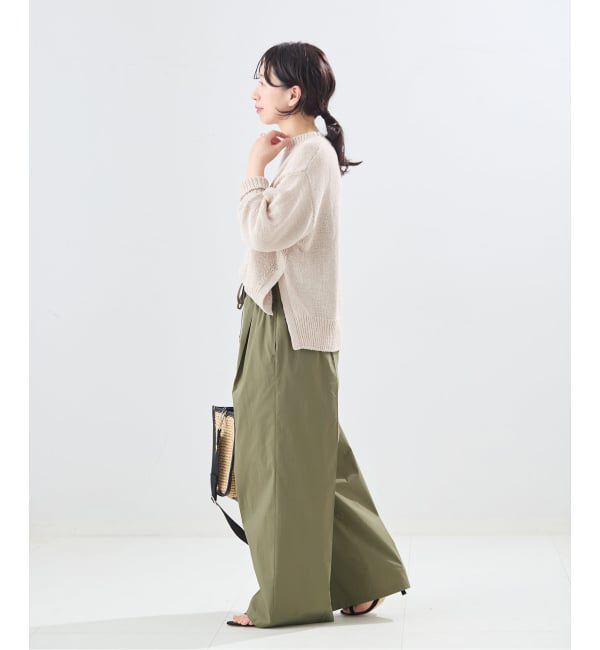 journal standard L'essage「《追加3》ウォッシャブル タイプライターイージーワイドパンツ」|その他|