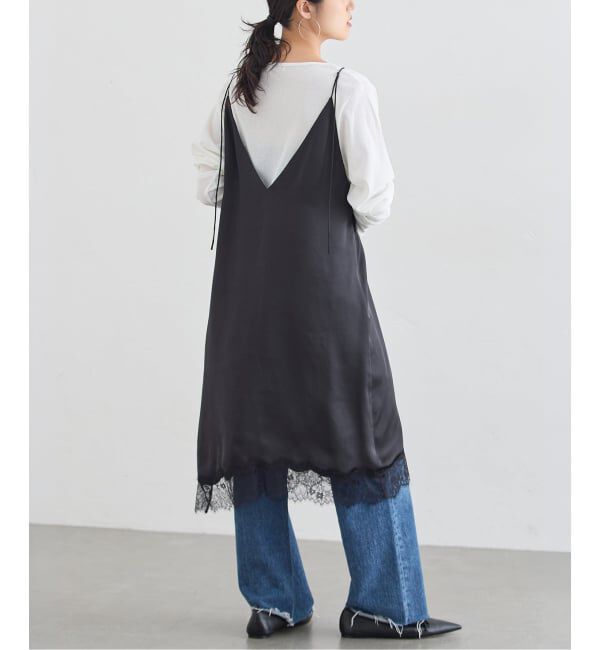 journal standard L'essage「リヨセルサテンキャミワンピース」|ワンピース|