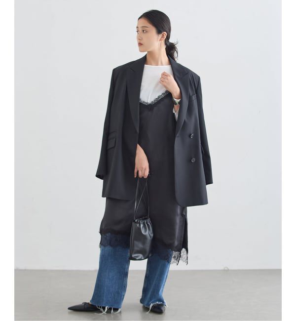 journal standard L'essage「リヨセルサテンキャミワンピース」|ワンピース|