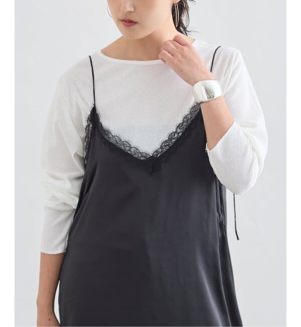 journal standard L'essage「リヨセルサテンキャミワンピース」|ワンピース|
