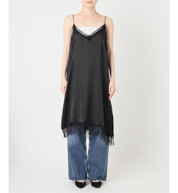 journal standard L'essage「リヨセルサテンキャミワンピース」|ワンピース|