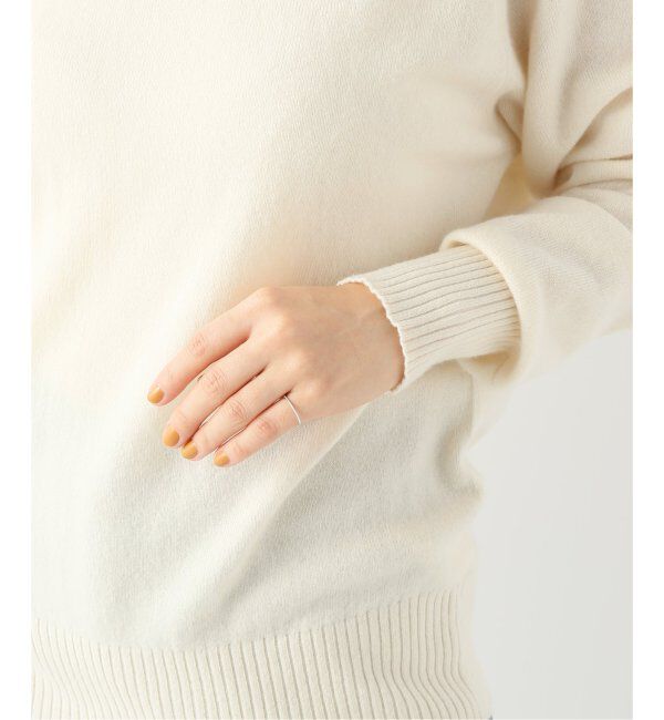 Lilas by Spick&Span「※シンプルリングミル打ちWG K10」|リング|