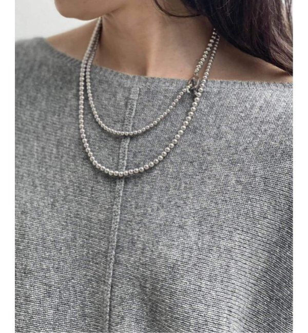 NOBLE「《追加》UCALYPT/ユーカリプト MetalParts LONG NECKLACE 13」|ネックレス|