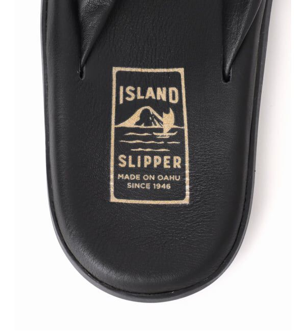 Spick and Span「ISLAND SLIPPER / アイランド スリッパ レザートングサンダル」|サンダル|