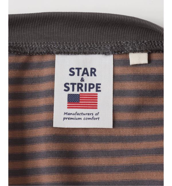 FRAMeWORK「STAR&STRIPE 別注ドルマンスリーブマルチボーダーT」|Tシャツ・カットソー|