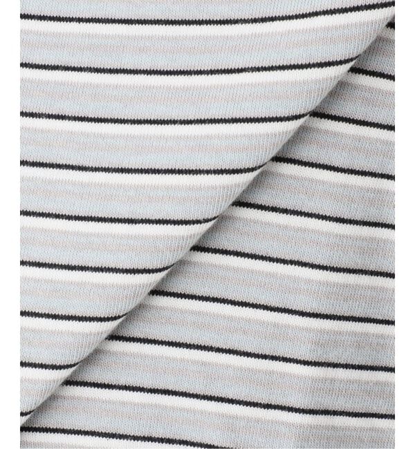 FRAMeWORK「STAR&STRIPE 別注ドルマンスリーブマルチボーダーT」|Tシャツ・カットソー|
